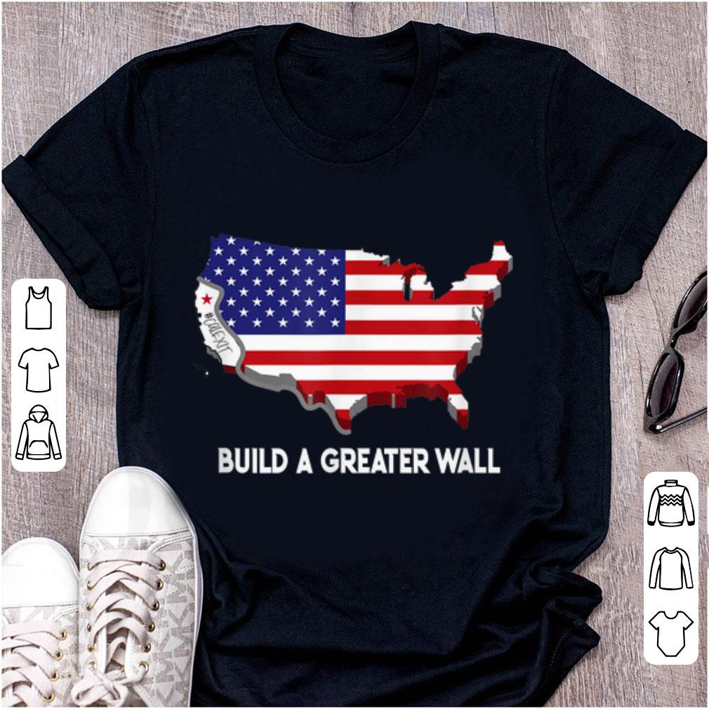 Official Build A Greater Wall American Flag shirt 1 - Official Build A Greater Wall American Flag shirt