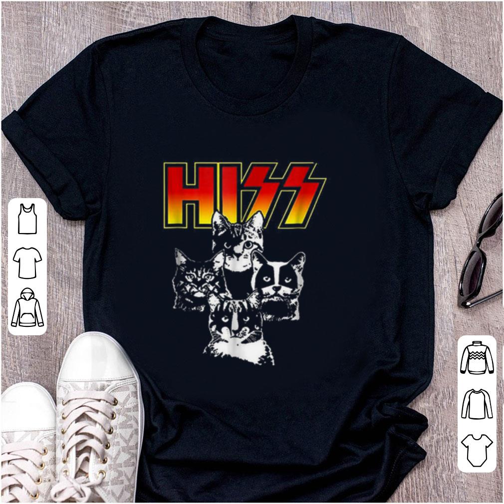 Official Hiss Kitten Cats Rock shirt 1 - Official Hiss Kitten Cats Rock shirt