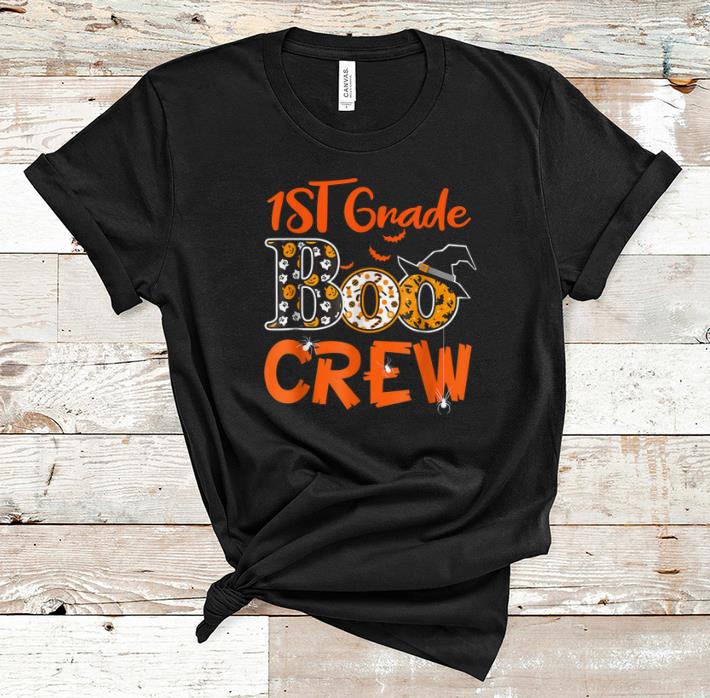 Original 1st Grade Boo Crew Teacher Kids Halloween Gift shirt 1 - Original 1st Grade Boo Crew Teacher Kids Halloween Gift shirt