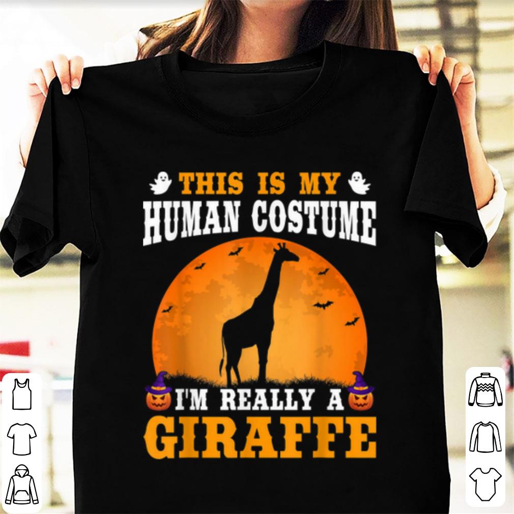 Original I m Really A Giraffe Funny Halloween Party Costume Gift shirt 1 - Original I'm Really A Giraffe Funny Halloween Party Costume Gift shirt