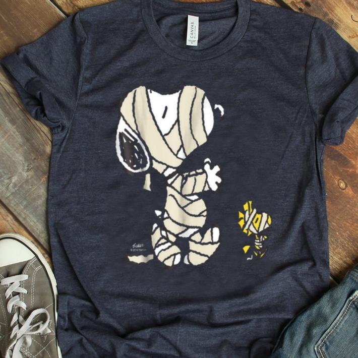 Original Peanuts Snoopy Mummy shirt 1 - Original Peanuts Snoopy Mummy shirt