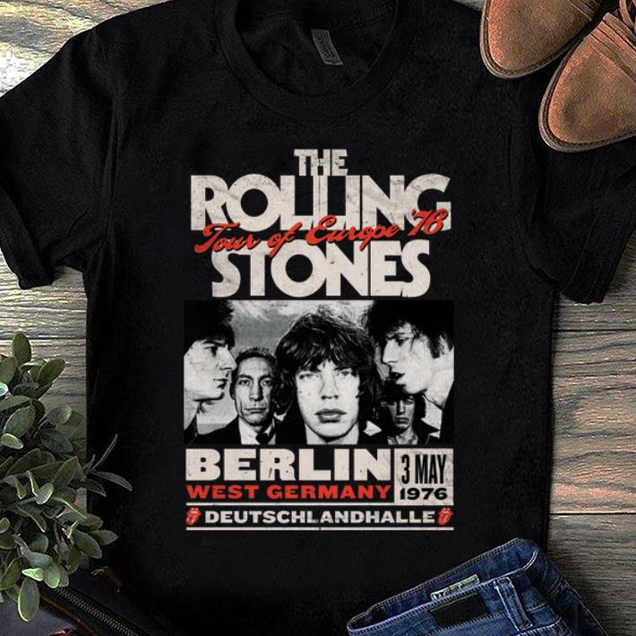Original The Rolling Stones Tour Of Europe 76 Berlin shirt 1 - Original The Rolling Stones Tour Of Europe 76 Berlin shirt