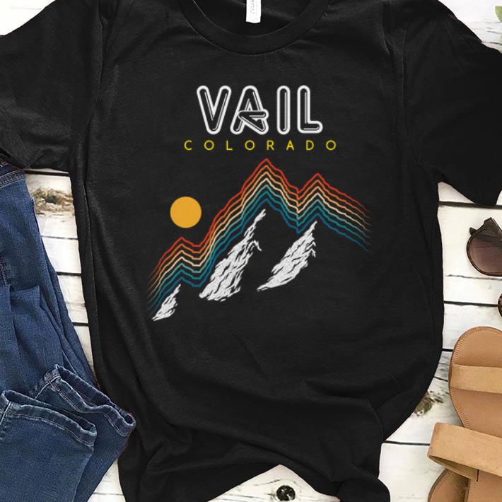 Original Vail Colorado USA Ski Resort 1980s shirt 1 - Original Vail Colorado USA Ski Resort 1980s shirt