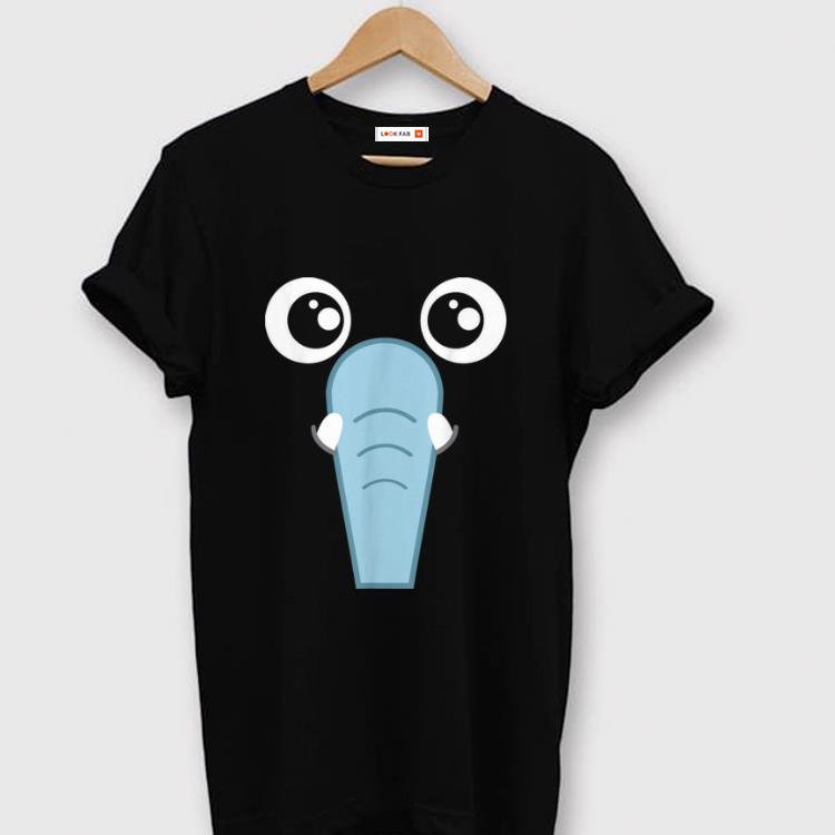 Premium Elephant Face Cute Kids Halloween Costume Animal Gift shirt 1 - Premium Elephant Face Cute Kids Halloween Costume Animal Gift shirt