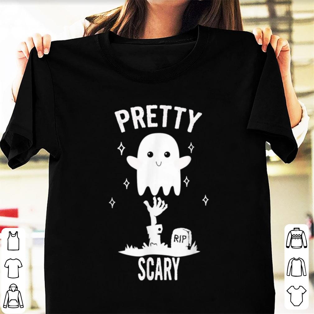 Premium Halloween Costume Pretty Scary Ghost Boo shirt 1 - Premium Halloween Costume - Pretty Scary Ghost Boo shirt