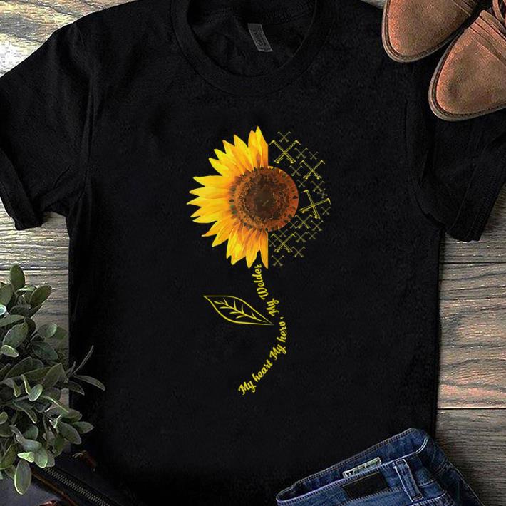 Premium My Heart My Hero My Welder Sunflower shirt 1 - Premium My Heart My Hero My Welder Sunflower shirt