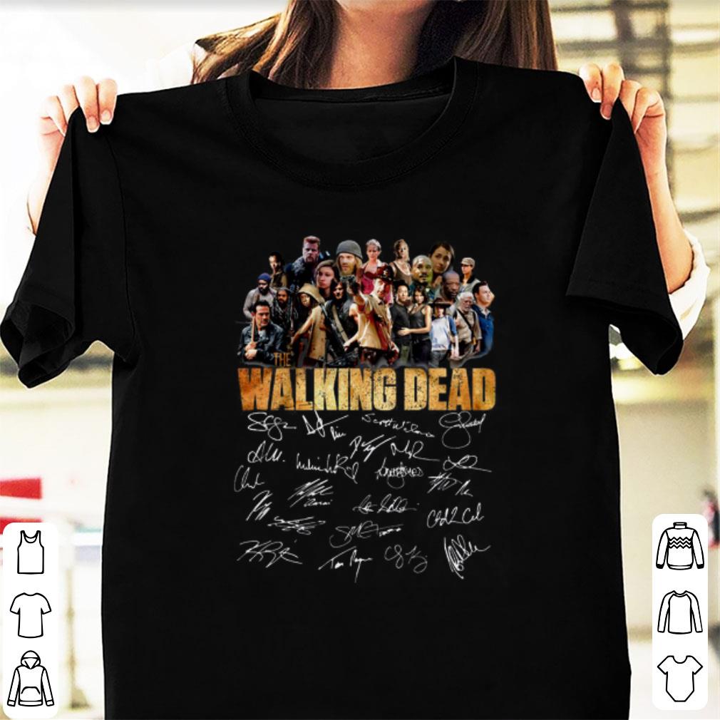 Premium The Walking Dead Signature shirt 1 - Premium The Walking Dead Signature shirt