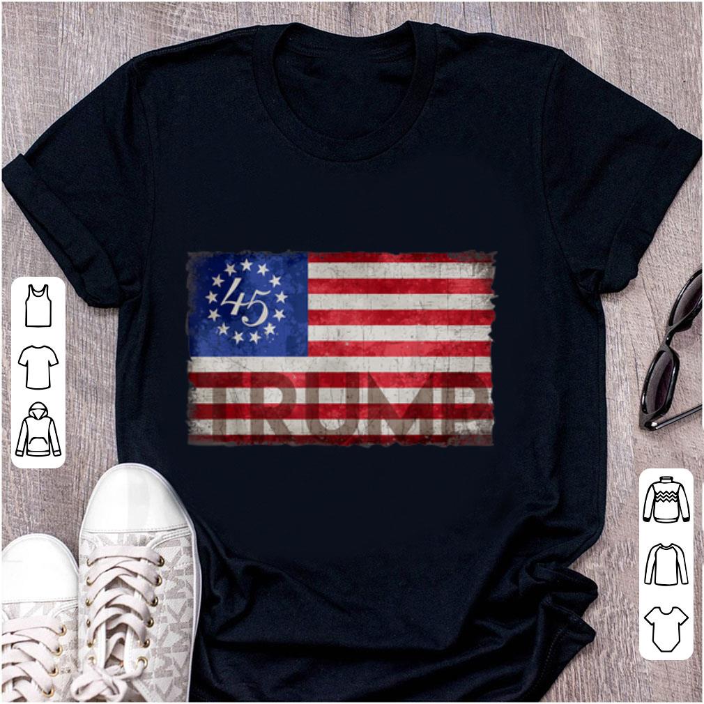 Pretty Betsy Ross Flag Donald Trump 2020 shirt 1 - Pretty Betsy Ross Flag Donald Trump 2020 shirt