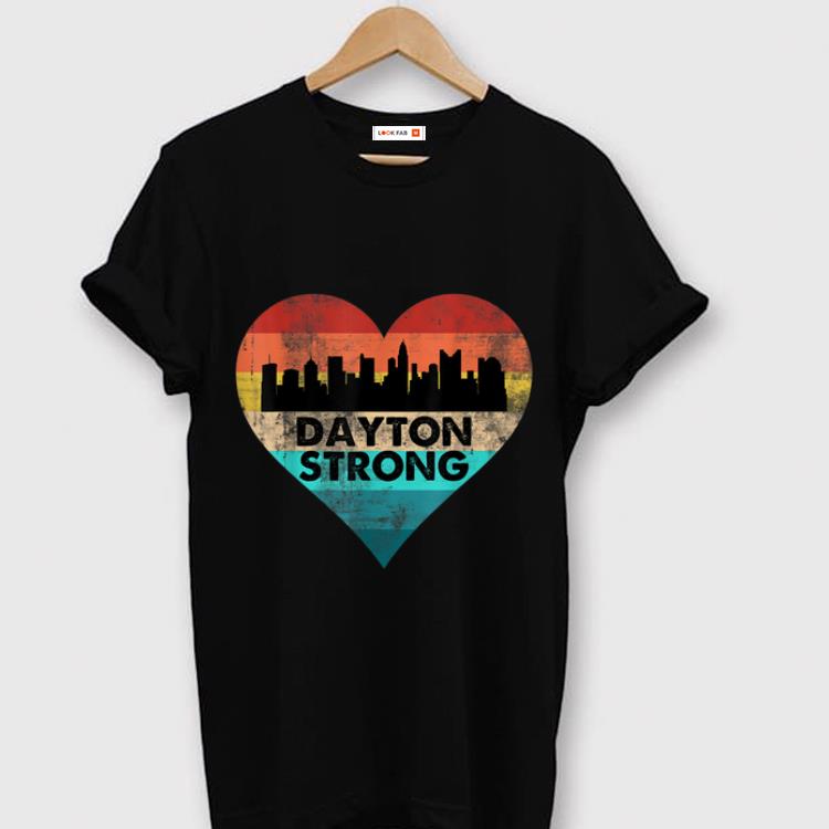 Pretty Dayton Strong Ohio Heart Vintage shirt 1 - Pretty Dayton Strong Ohio Heart Vintage shirt