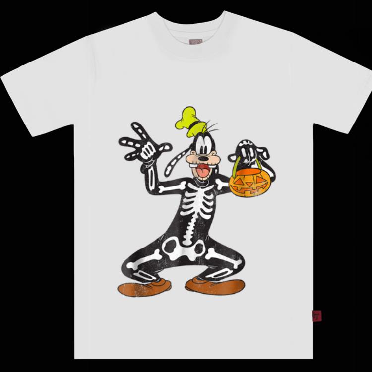 Pretty Disney Goofy Skeleton Halloween shirt 1 - Pretty Disney Goofy Skeleton Halloween shirt