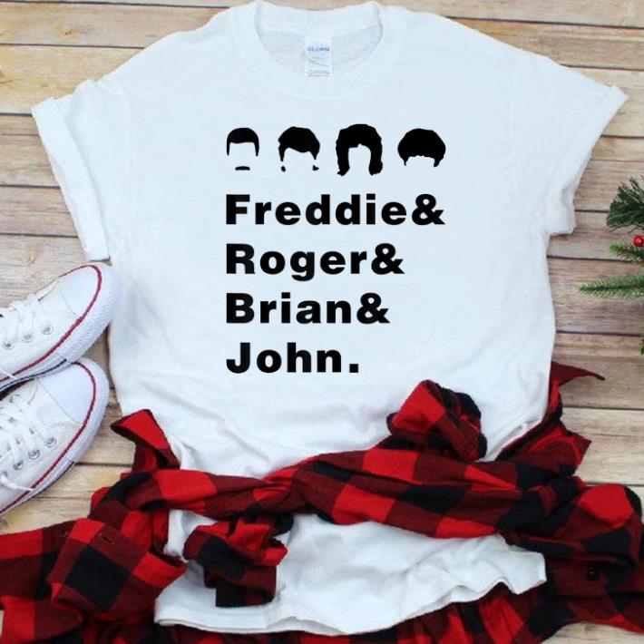 Pretty Queen Freddie Roger Brian And John shirt 1 - Pretty Queen Freddie Roger Brian And John shirt