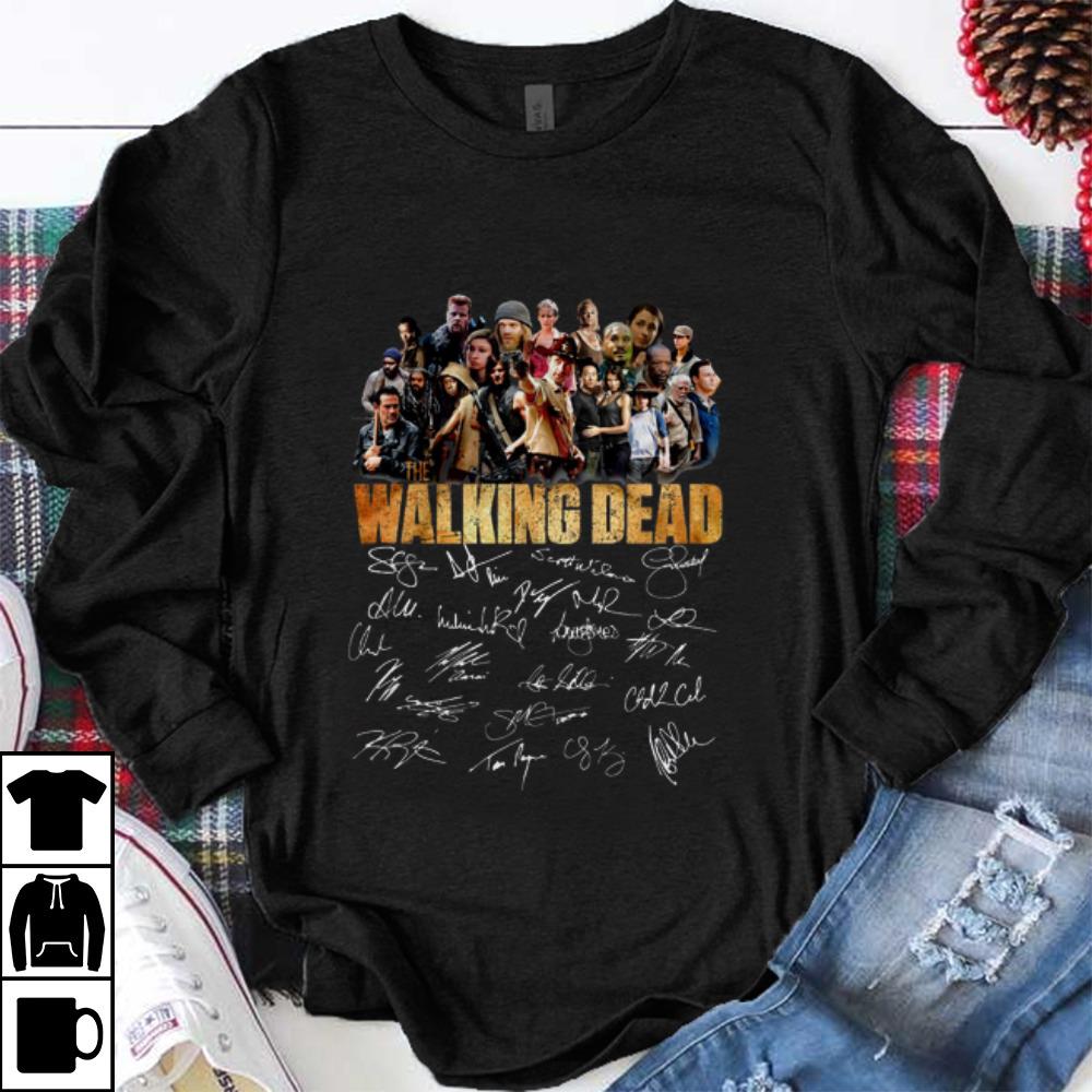 Pretty The Walking Dead Signature shirt 1 - Pretty The Walking Dead Signature shirt
