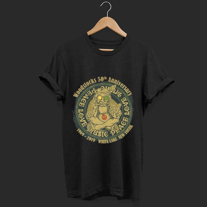 Pretty Woodstocks 50th Anniversary Peace Love Music 1969 2019 White Lake New York shirt 1 - Pretty Woodstocks 50th Anniversary Peace Love Music 1969 2019 White Lake New York shirt
