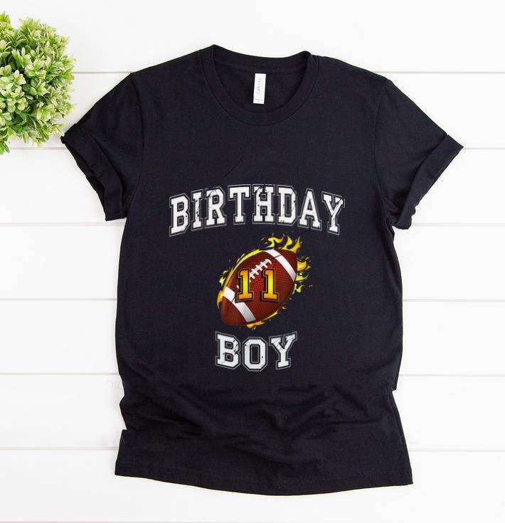 Top 11th Birthday Boy USA Football shirt 1 - Top 11th Birthday Boy USA Football shirt