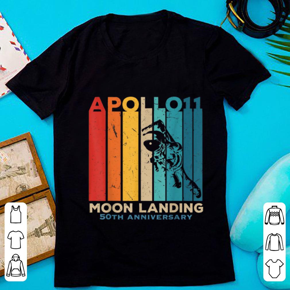 Top Apollo 11 50th Anniversary Moon Landing Vintage shirt 1 - Top Apollo 11 50th Anniversary Moon Landing Vintage shirt