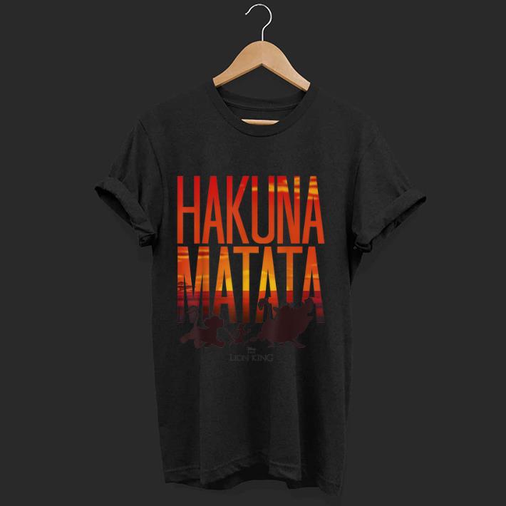 Top Disney Lion King Hakuna Matata Sunset shirt 1 - Top Disney Lion King Hakuna Matata Sunset shirt