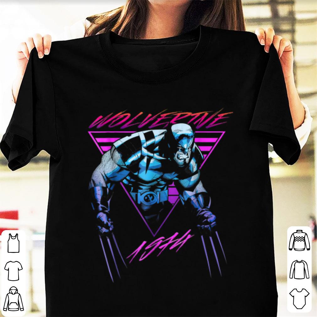 Top Marvel X Men Wolverine Neon Retro shirt 1 - Top Marvel X-Men Wolverine Neon Retro shirt