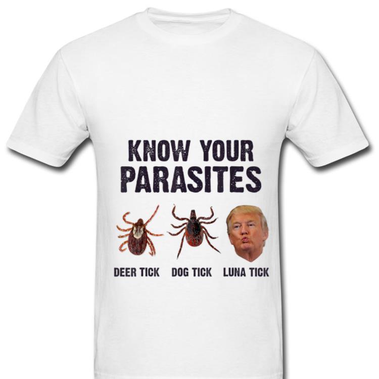 Top know Your Parasites Deer Tick Dog Tick Luna Tick shirt 1 - Top know Your Parasites Deer Tick Dog Tick Luna Tick shirt
