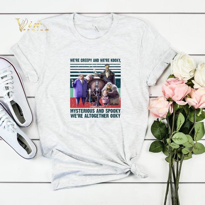 Addams family We're creepy and we're kooky mysterious and spooky shirt sweater Addams family We re creepy and we re kooky mysterious and spooky shirt sweater 4 - Addams family We're creepy and we're kooky mysterious and spooky shirt sweater