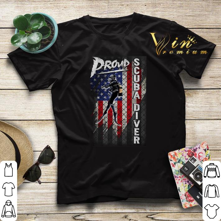 American flag proud scuba diver shirt sweater 4 - American flag proud scuba diver shirt sweater