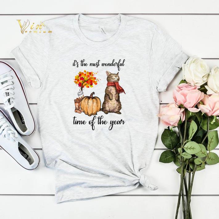 Autumn cats it's the most wonderful time of the year shirt sweater Autumn cats it s the most wonderful time of the year shirt sweater 4 - Autumn cats it's the most wonderful time of the year shirt sweater