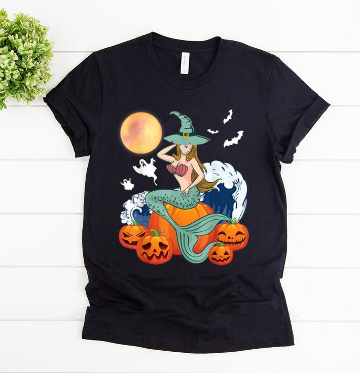 Awesome Happy Halloween Pumpkin Ghost Mermaid Witch Scary Moon shirt 1 - Awesome Happy Halloween Pumpkin Ghost Mermaid Witch Scary Moon shirt