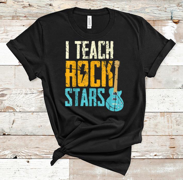 Awesome I Teach Rock Stars Electric Guitar shirt 1 - Awesome I Teach Rock Stars Electric Guitar shirt