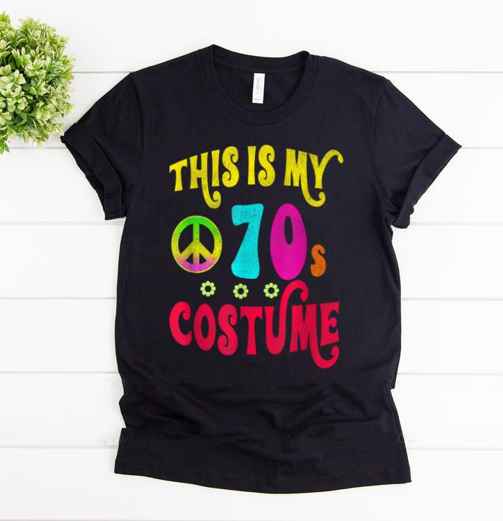 Awesome This Is My 70s Costume Groovy Peace Halloween shirt 1 - Awesome This Is My 70s Costume Groovy Peace Halloween shirt