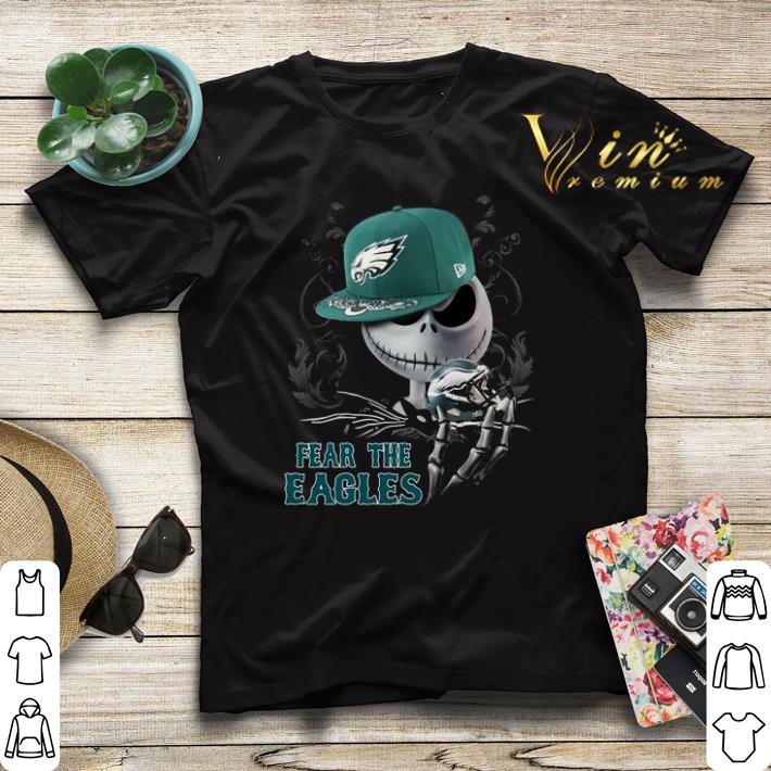 Fear the Philadelphia Eagles Jack Skellington shirt 4 - Fear the Philadelphia Eagles Jack Skellington shirt