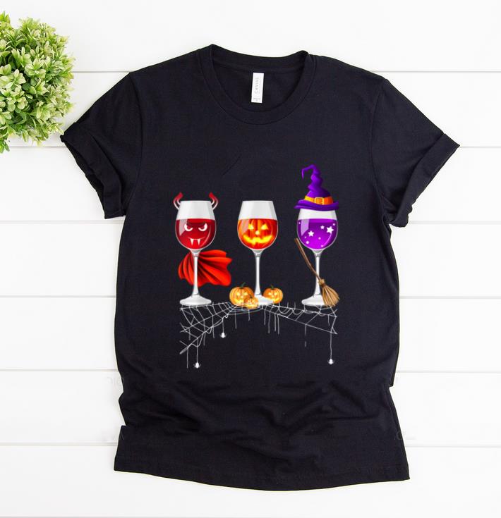 Funny Wine Glasses Halloween Costume Gift shirt 1 - Funny Wine Glasses Halloween Costume Gift shirt