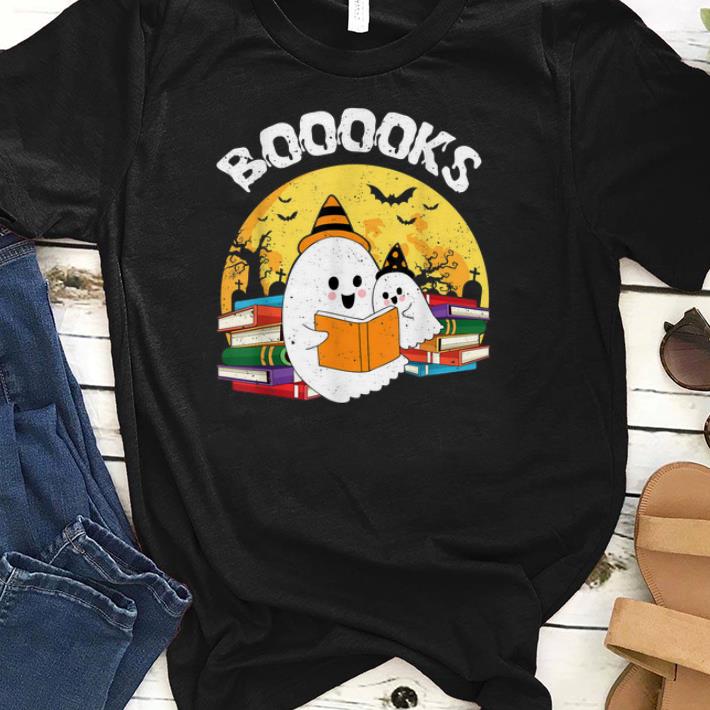 Ghost Reading Books Halloween shirts 1 - Ghost Reading Books Halloween shirts