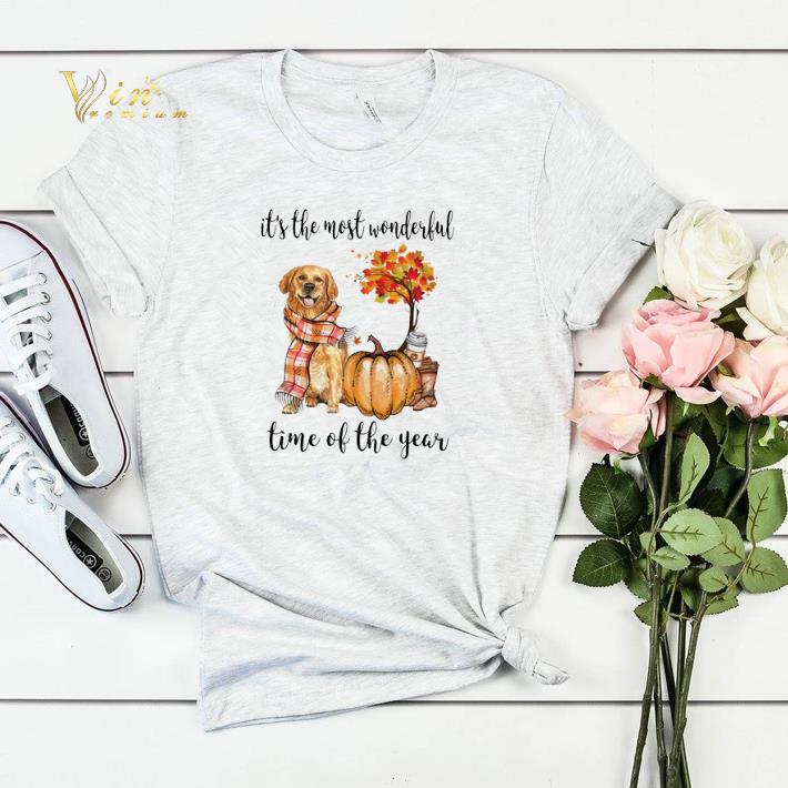 Golden Retriever it s the most wonderful time of the year shirt sweater 4 - Golden Retriever it's the most wonderful time of the year shirt sweater