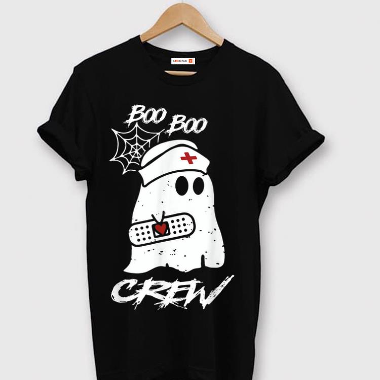 Hot Boo Boo Crew Nurse Ghost Halloween Costume shirt 1 - Hot Boo Boo Crew Nurse Ghost Halloween Costume shirt