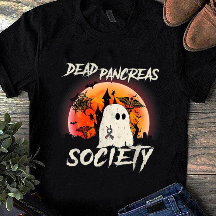 Hot Dead Pancreas Society Halloween Ghost Diabetes Awareness shirt 1 - Hot Dead Pancreas Society Halloween Ghost Diabetes Awareness shirt