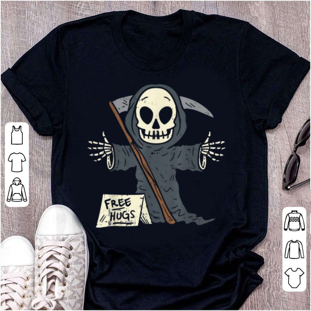 Hot Free Hugs Grim Reaper Scary The Death Halloween Costume shirt 1 - Hot Free Hugs Grim Reaper Scary The Death Halloween Costume shirt