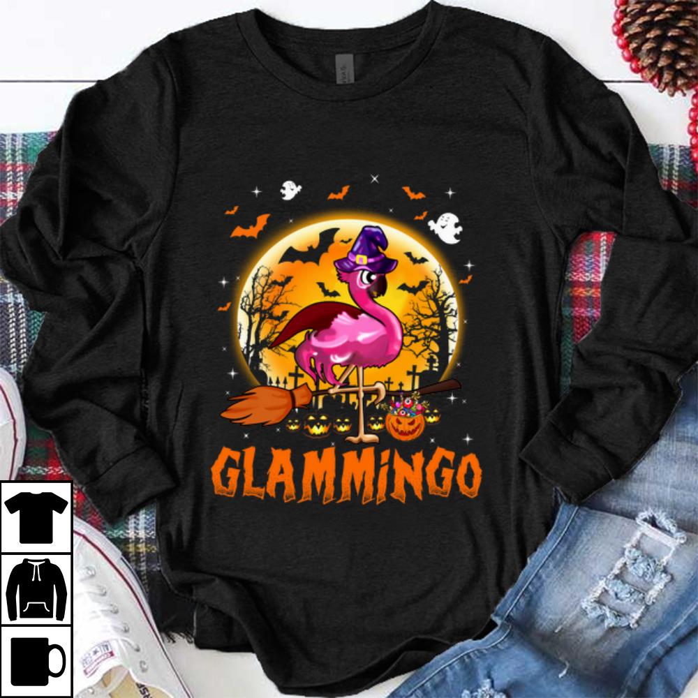 Hot Glammingo Grandma And Flamingo Halloween shirt 1 - Hot Glammingo - Grandma And Flamingo Halloween shirt