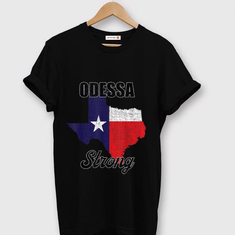 Hot Odessa Strong Texas Map Texas Flag shirt 1 - Hot Odessa Strong Texas Map Texas Flag shirt