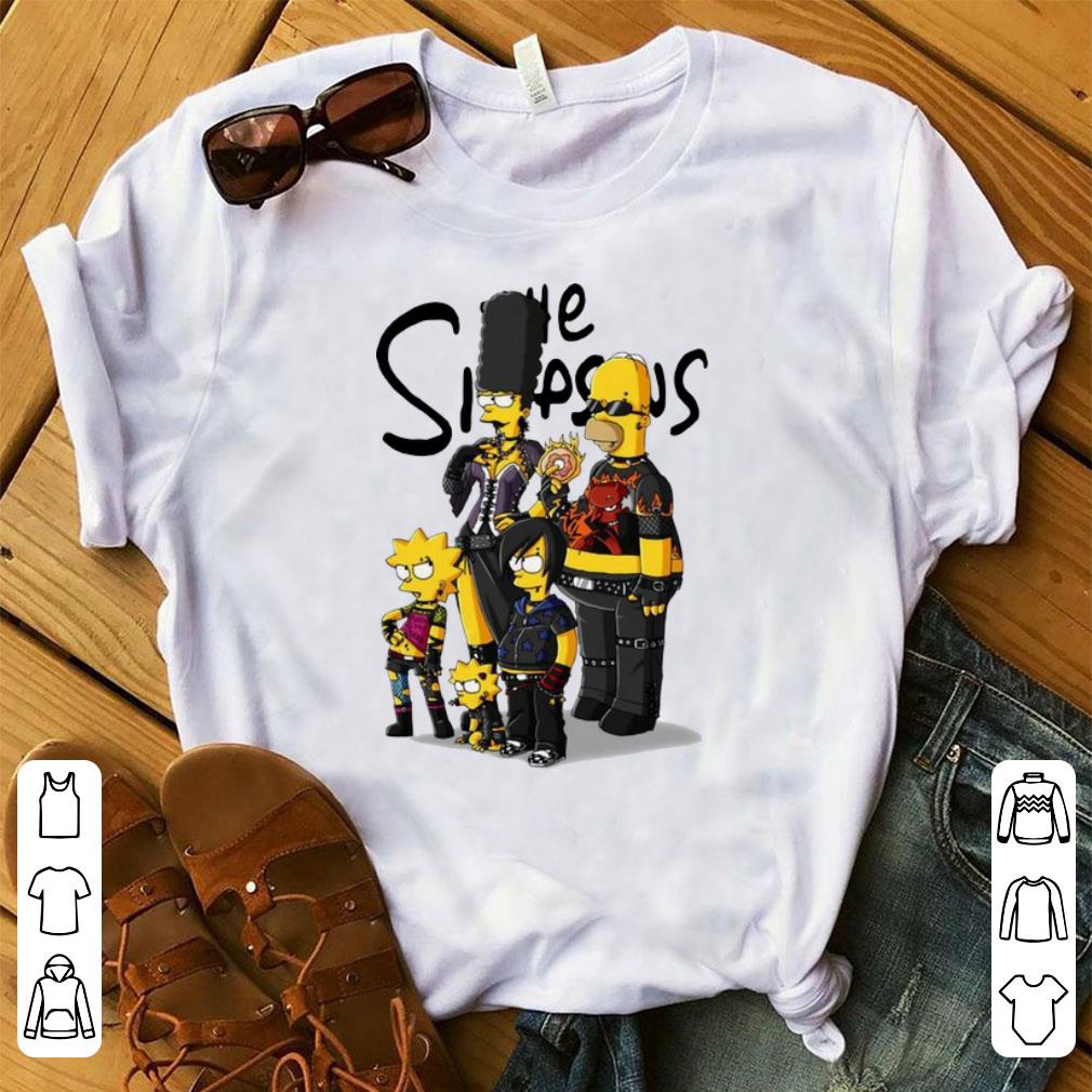 Hot Simpson Family Rock N Roll shirt 1 - Hot Simpson Family Rock N Roll shirt