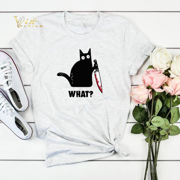 Michael Myers Black cat knife shirt Michael Myers Black cat knife shirt 4 - Michael Myers Black cat knife shirt