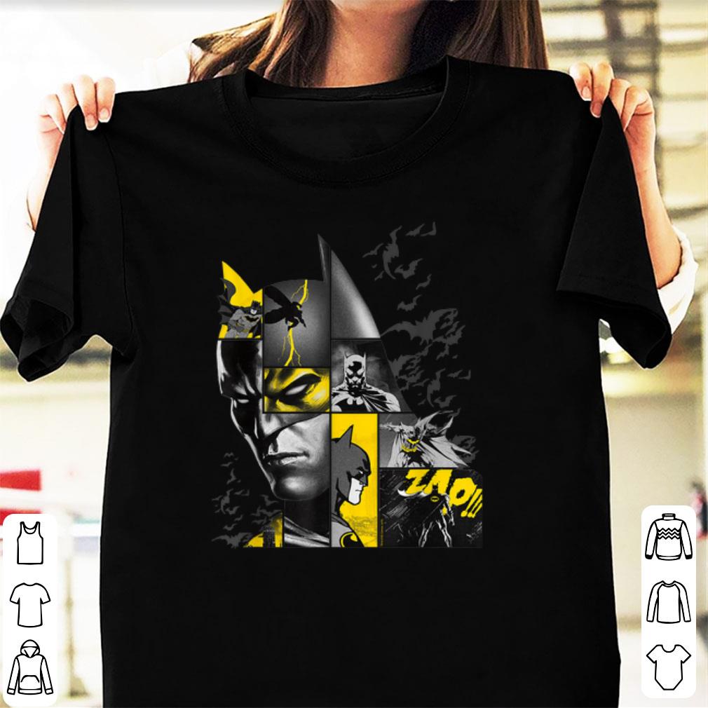 Nice Batman 80 Years Bat Panels Dark shirt 1 - Nice Batman 80 Years Bat Panels Dark shirt