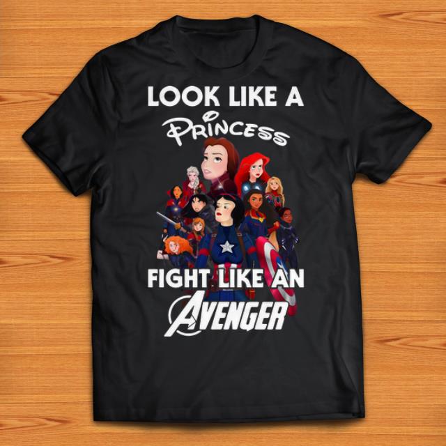 Nice Disney Princess Look Like A Princess Fight Like An Avenger shirts 1 - Nice Disney Princess Look Like A Princess Fight Like An Avenger shirts