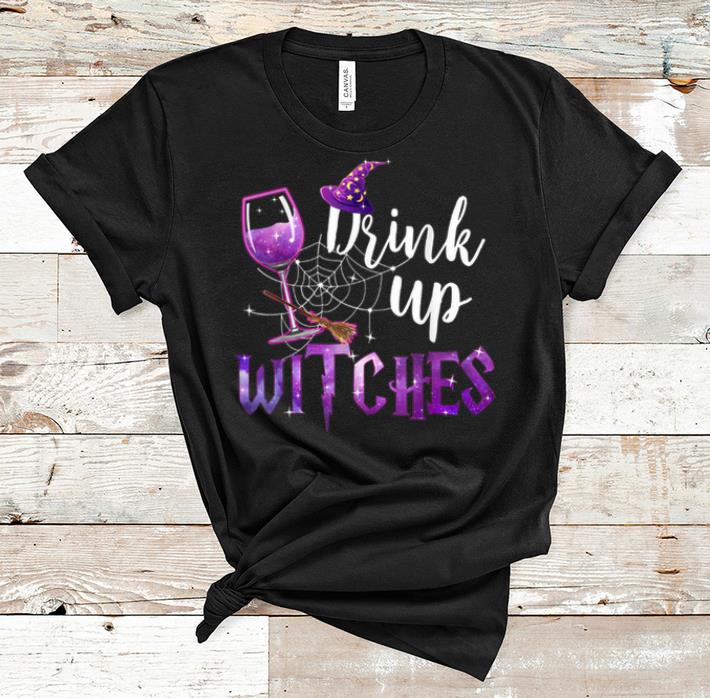 Nice Drink Up Witches Halloween Drinking Witch And Wine shirt 1 - Nice Drink Up Witches Halloween Drinking Witch And Wine shirt