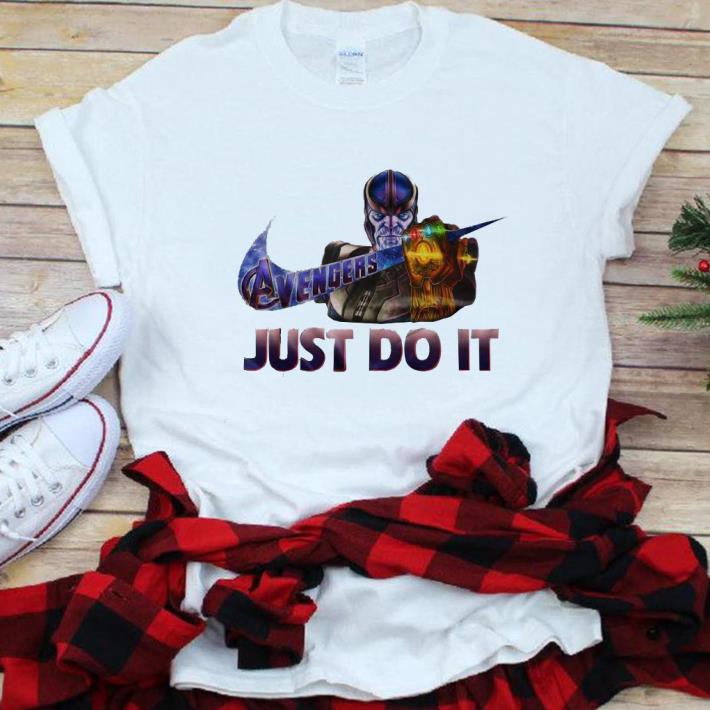 Nice Marvel Thanos Nike Avenger Just Do It shirt 1 - Nice Marvel Thanos Nike Avenger Just Do It shirt