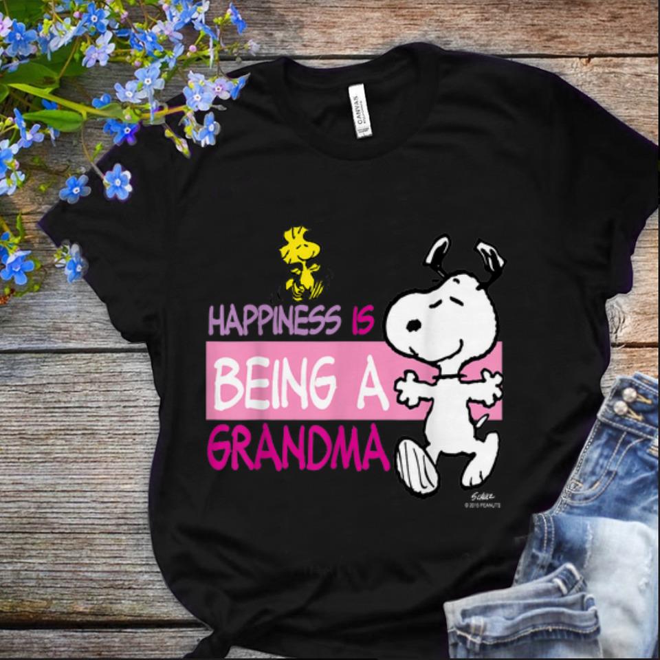 Nice Peanuts Snoopy Happiness is Being a Grandma shirt 1 - Nice Peanuts Snoopy Happiness is Being a Grandma shirt