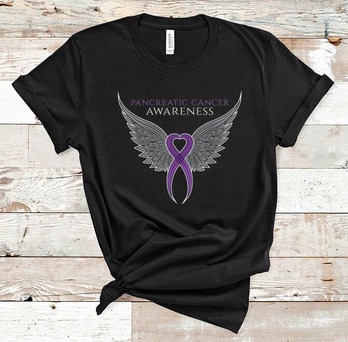 Nice Purple Pancreatic Cancer Awareness Ribbon shirts shirts 1 - Nice Purple Pancreatic Cancer Awareness Ribbon shirts shirts