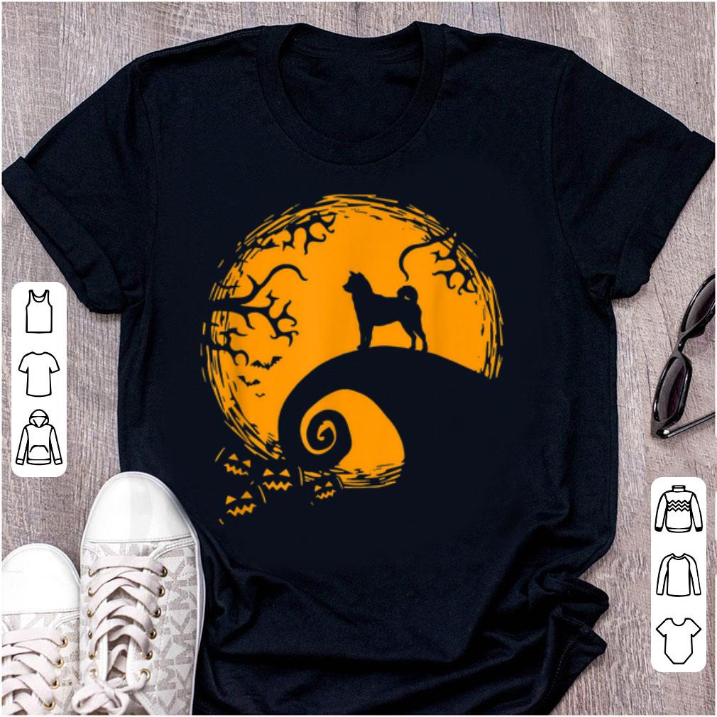 Nice Shiba Inu And Moon Halloween Costume shirt 1 - Nice Shiba Inu And Moon Halloween Costume shirt