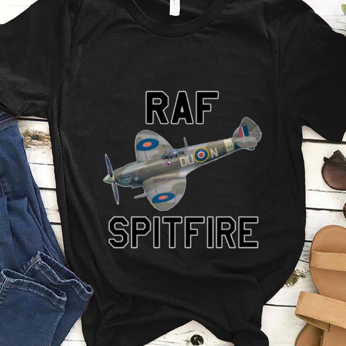 Nice Spitfire RAF Warbird Military WWII Airplane shirt 1 - Nice Spitfire RAF Warbird Military WWII Airplane shirt