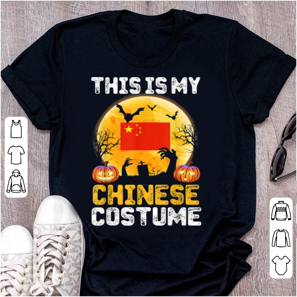 Nice This Is My Chinese Flag Costume Halloween China shirt 1 - Nice This Is My Chinese Flag Costume Halloween China shirt
