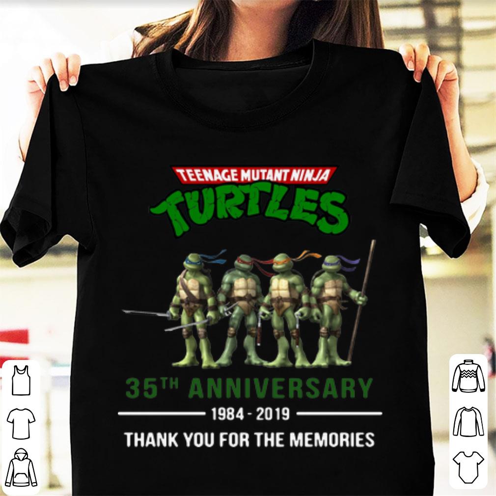 Official 35th Anniversary 1984 2019 Teenage Mutant Ninja Turtles shirt 1 - Official 35th Anniversary 1984-2019 Teenage Mutant Ninja Turtles shirt