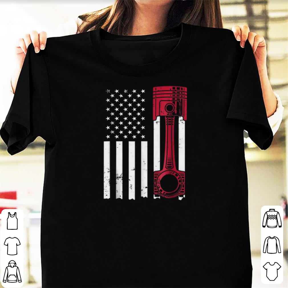 Official Car Enthusiast American Flag Piston shirts 1 - Official Car Enthusiast American Flag Piston shirts